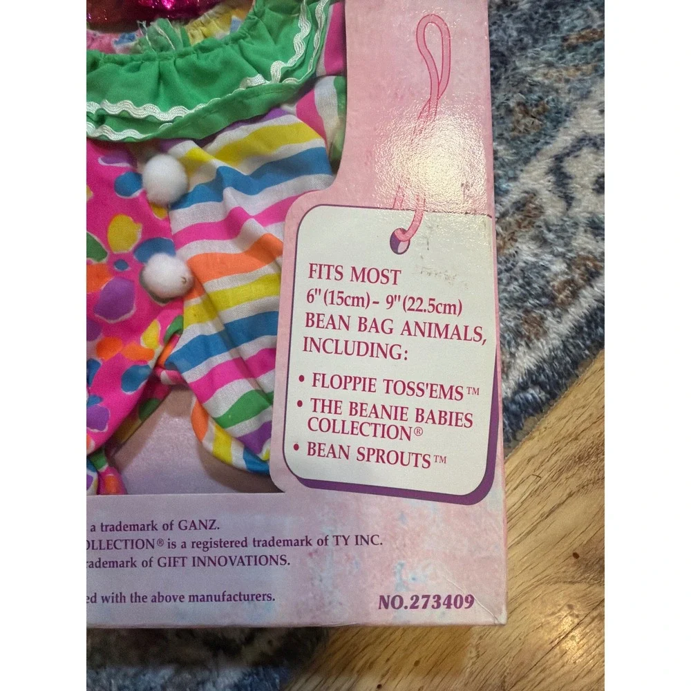 Vintage 90s Beanie Baby Clothes Pack